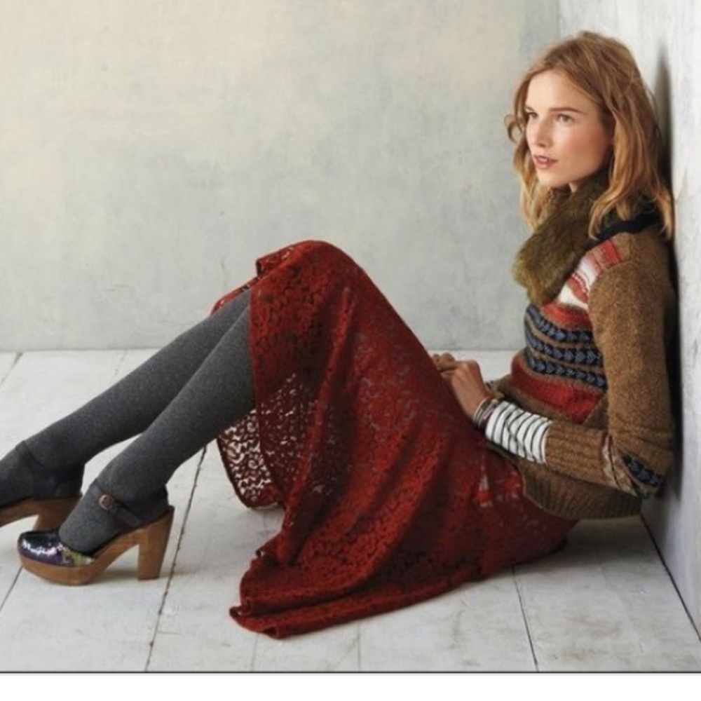 New Sz 12 Anthropologie Nolana Skirt